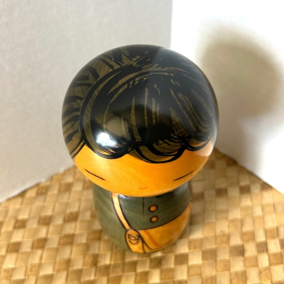 School Boy Kokeshi Doll - Picture 4 of 9